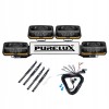 4x PURELUX Panther 11 WRC Światło pomocnicze – 680W Potężna Lampa LED 24 cm