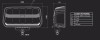 5x PURELUX Panther 11 WRC Światło pomocnicze – 850W Potężna Lampa LED 24 cm