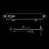 Lampa LED STRANDS Skylord 20 / 51 cm / 170W dalekosiężna combo