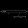 Lampa LED Bar STRANDS Skylord 30 / 75 cm / 276W + XBB Dongle & PowerUnit