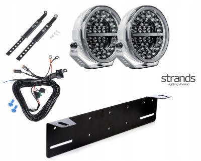 Strands Firefly Professional 9" 141W Lampy LED dalekosiężna 22 cm BIAŁA
