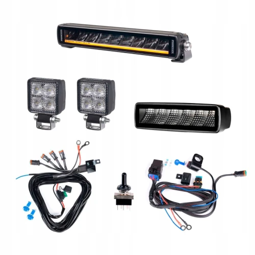 Zestaw Lamp LED ATV PURELUX Standard Quad Off Road Kompletny