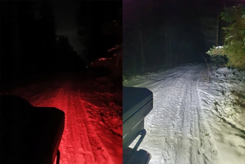 Zestaw Lamp LED ATV PURELUX Standard Quad Off Road Kompletny