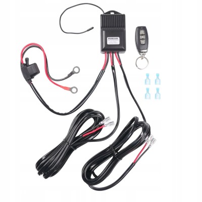 Wiązka przewodów PURELUX z pilotem 12/24V do lamp LED