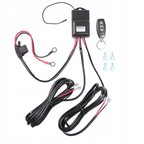 Wiązka przewodów PURELUX z pilotem 12/24V do lamp LED