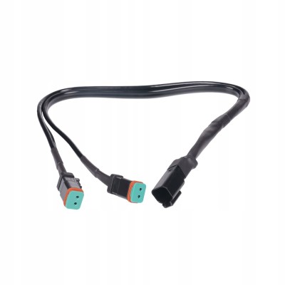 PURELUX Split Cable rozgałęźnik do wiązek 12V/24V Kabel rozdzielający DT-2