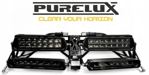 Purelux WRC 29 Zestaw Lamp LED 324W 22900lm + Uchwyt Rally Offroad 850m