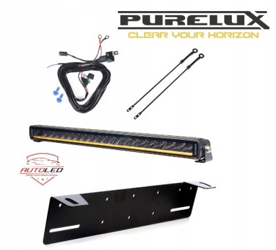 Lampa LED Purelux Black X-Slim S520 Gen3 105W 52cm Led Bar 7075 lm Zestaw