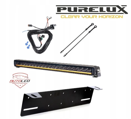Lampa LED Purelux Black X-Slim S520 Gen3 105W 52cm Led Bar 7075 lm Zestaw