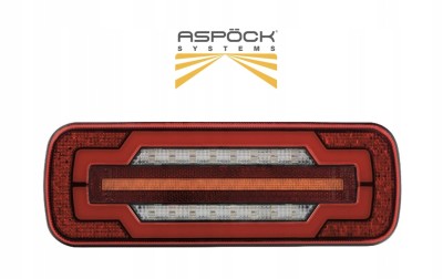 ASPÖCK MidiLED I MAX – lampa tylna LED 5-funk 12/24V IP6K9K odporna na wodę