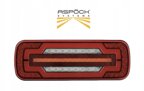 ASPÖCK MidiLED I MAX – lampa tylna LED 5-funk 12/24V IP6K9K odporna na wodę