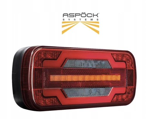 ASPÖCK MidiLED I Lampa tylna LED 5-funkcyjna 12/24V IP6K9K odporna na wodę