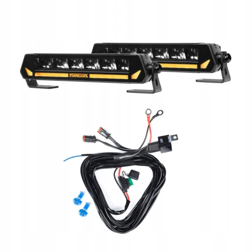 PURELUX 2x Panther Aero S200 LED Bar 22cm 60W 4209lm PowerBoost + instalacj