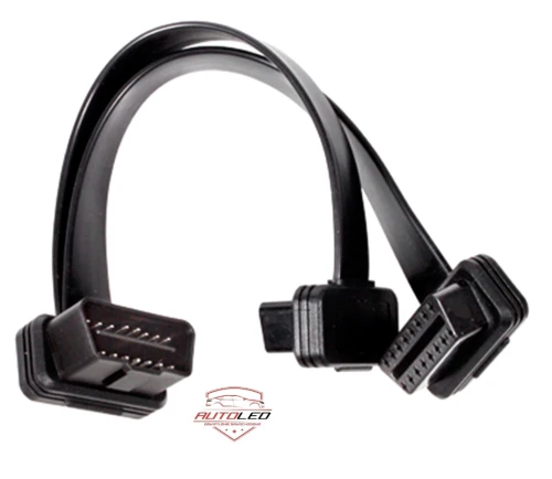 Rozdzielacz Y do portu OBD-II – 2 gniazda / 300 mm