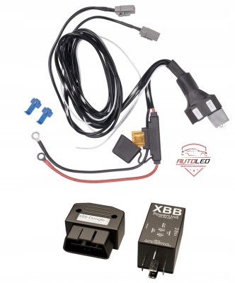 XBB OBD Dongle & PowerUnit Moduł sterowania światłami CAN-BUS OBD-II 240W