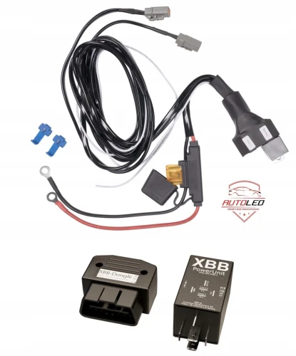 XBB OBD Dongle & PowerUnit Moduł sterowania światłami CAN-BUS OBD-II 240W