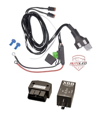 XBB OBD Dongle & PowerUnit Moduł sterowania światłami CAN-BUS OBD-II 180W