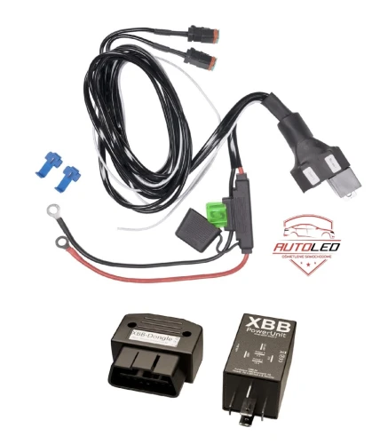 XBB OBD Dongle & PowerUnit Moduł sterowania światłami CAN-BUS OBD-II 180W