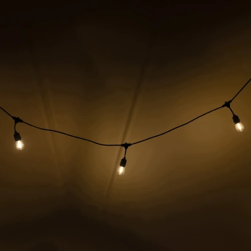 AGGE Carnival Girlanda Ogrodowa LED 2700K Lampki Zewnętrzne Wewnętrzne 6,7M