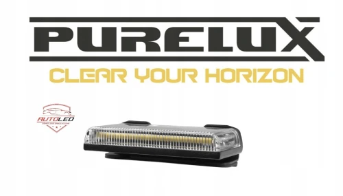 Lampa Cofania LED PURELUX Phantom 21W 9cm ECE 12/24V dodatkowe światło LED
