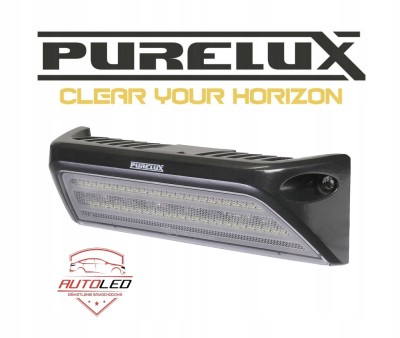 Lampa LED PURELUX Scene 15cm 19W Flood Boczne LED Szeroka do Kampera Łodzi