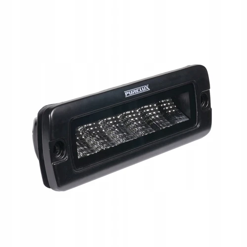 Lampa robocza PURELUX Black Flush-Mount Slim (wpuszczana) - 20 cm / 30W /