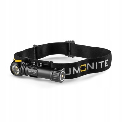 Latarka czołowa LUMONITE Compass - 1250 lm Aku- 3500 mAh Uchwyt rowerowy