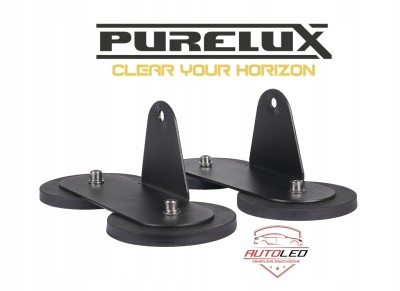 PURELUX Pro Magnet Vertical Uchwyt Magnetyczny do Lamp LED 2 szt.