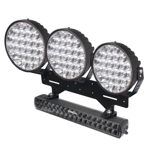 Zestaw lamp dodatkowych Purelux WRC 1, 741W / 58 000 lm - kompletny zestaw, zestaw z czarnymi lampami 9110
