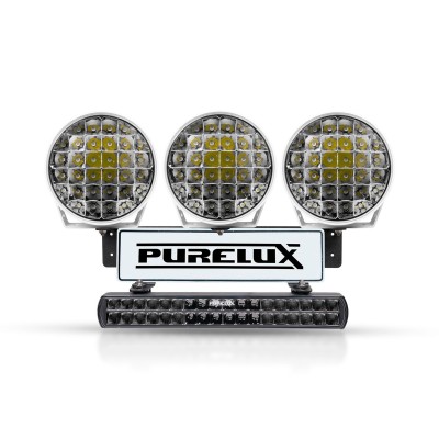 Zestaw lamp dodatkowych Purelux WRC 1, 741W / 58 000 lm - kompletny zestaw, zestaw z białymi lampami 9110