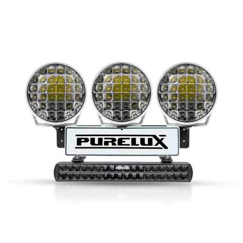 Zestaw lamp dodatkowych Purelux WRC 1, 741W / 58 000 lm - kompletny zestaw, zestaw z białymi lampami 9110