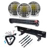 Zestaw lamp dodatkowych Purelux WRC 1, 741W / 58 000 lm - kompletny zestaw, zestaw z białymi lampami 9110