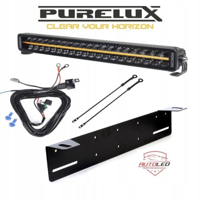 LED BAR PURELUX Black Boost S560 Gen3 Prosty 56 cm / 200W / Uchwyt / Wiązka