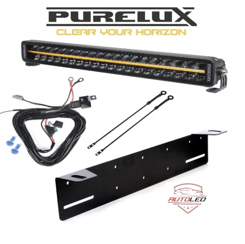 LED BAR PURELUX Black Boost S560 Gen3 Prosty 56 cm / 200W / Uchwyt / Wiązka