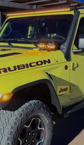 UCHWYTY HALOGENÓW LED Świateł roboczych do JEEP WRANGLER JL 2018+