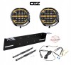 2x Lampa LED OZZ XR2 P9 Black 9" 10600 lm ECE R112 Uchwyt + instalacja