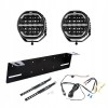 2x Lampa LED OZZ XR2 P9 Black 9" 10600 lm ECE R112 Uchwyt + instalacja
