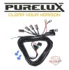 Wiązka przewodów z przekaźnikiem Purelux Pro Serie 12V, DT-2, 4 wyjście