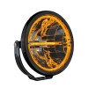 Lampa LED STRANDS Ambassador Dark 23 cm 67W Off-Road Okrągła Uchwyt + Insta