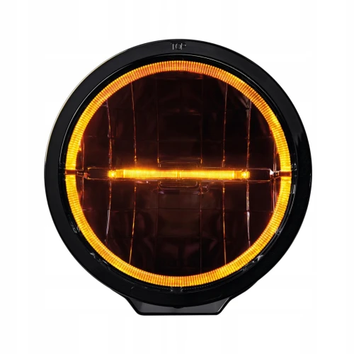 Lampa LED STRANDS Ambassador Dark 23 cm 67W Off-Road Okrągła Uchwyt + Insta